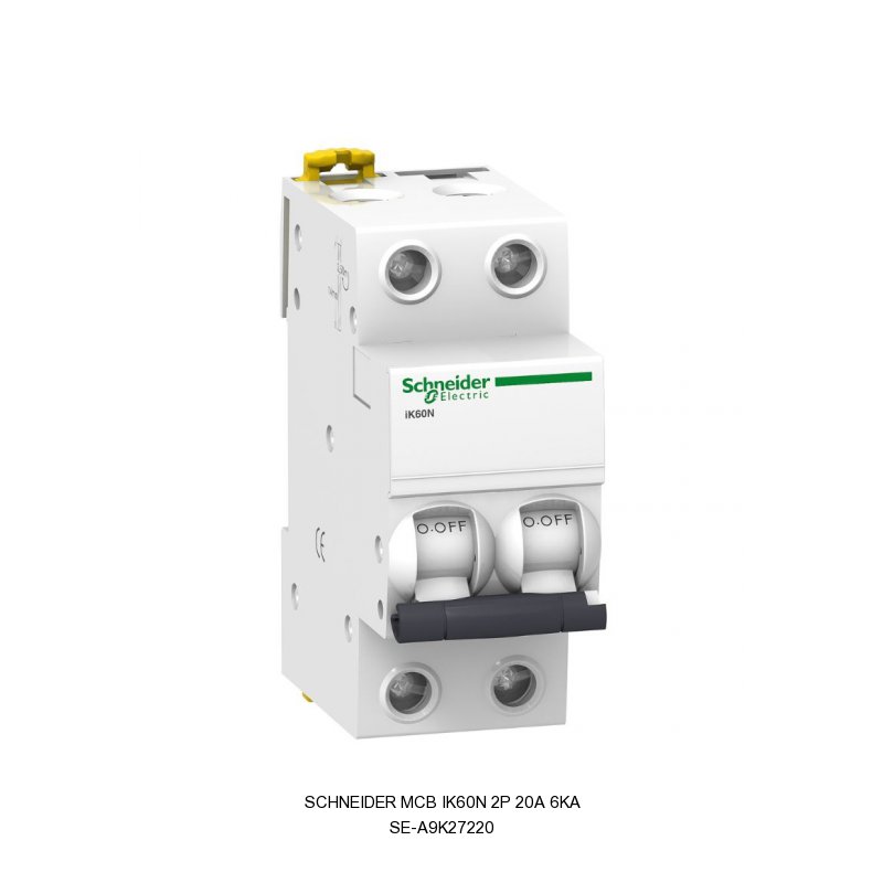 Schneider Electric MCB iK60N 2P 20A 6kA