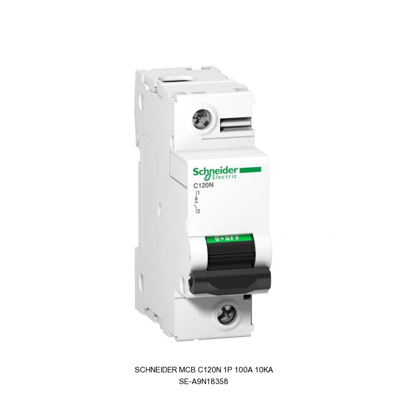 Schneider Electric MCB C120N 1P 100A 10kA
