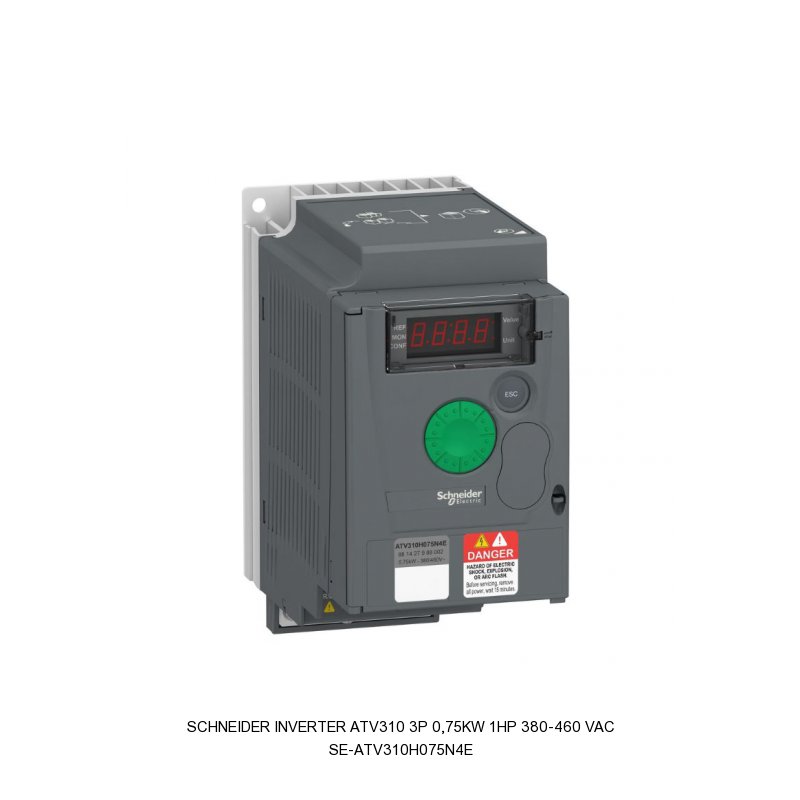 Schneider Electric Inverter ATV310 3P 0,75kW 1HP 380-460 VAC