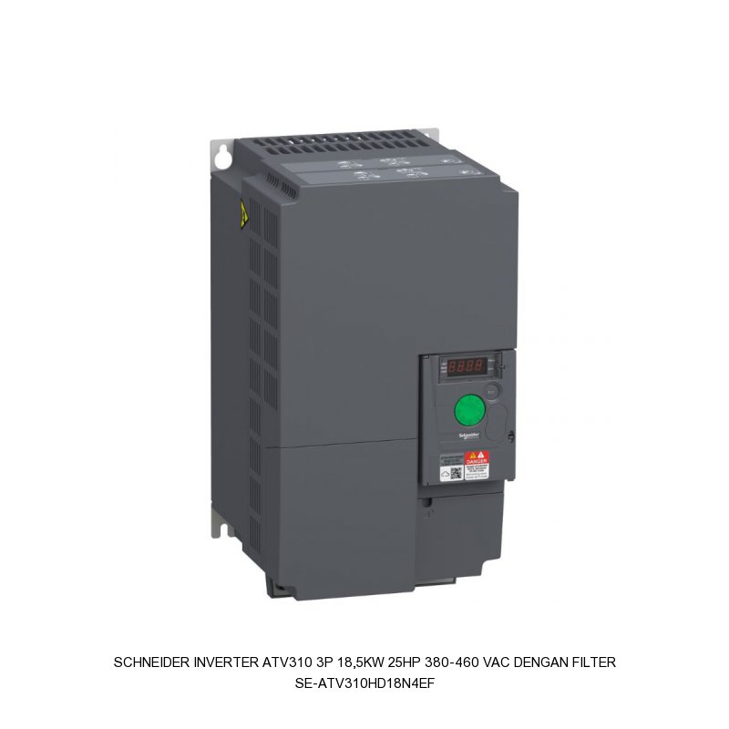 Schneider Electric Inverter ATV310 3P 18,5kW 25HP 380-460 VAC dengan filter
