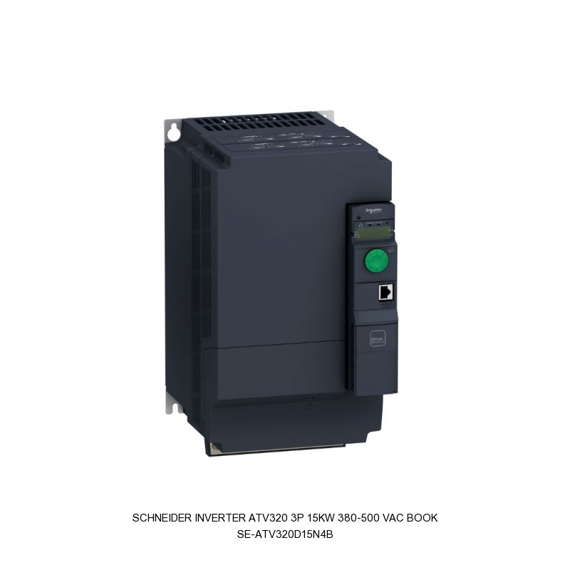 Schneider Electric Inverter ATV320 3P 15kW 380-500 VAC book