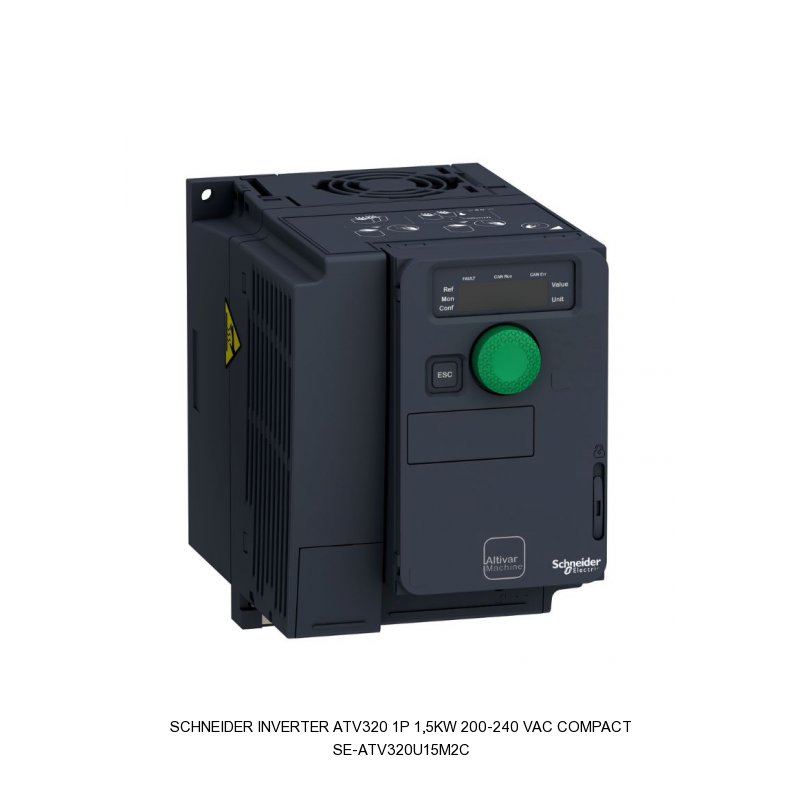 Schneider Electric Inverter ATV320 1P 1,5kW 200-240 VAC compact
