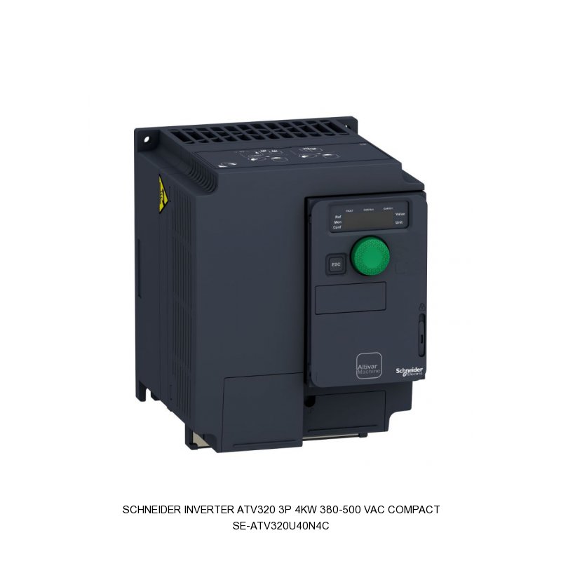 Schneider Electric Inverter ATV320 3P 4kW 380-500 VAC compact