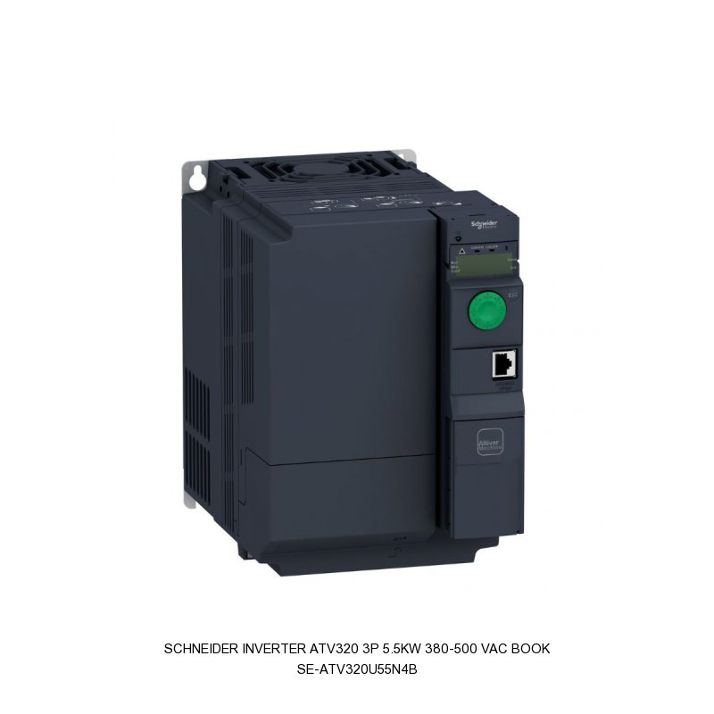 Schneider Electric Inverter ATV320 3P 5.5kW 380-500 VAC book