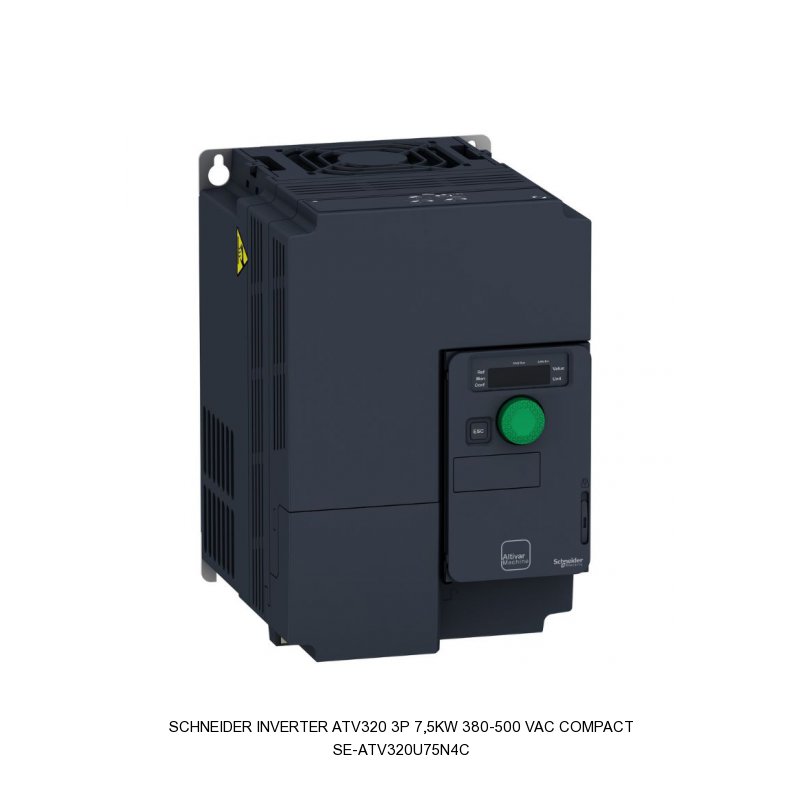 Schneider Electric Inverter ATV320 3P 7,5kW 380-500 VAC compact