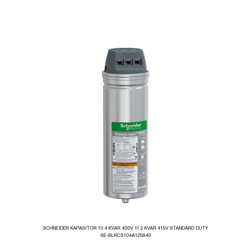 Schneider Electric Kapasitor 10.4 KVAR 400V 11.2 KVAR 415V Standard Duty