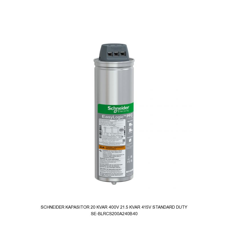 Schneider Electric Kapasitor 20 KVAR 400V 21.5 KVAR 415V Standard Duty