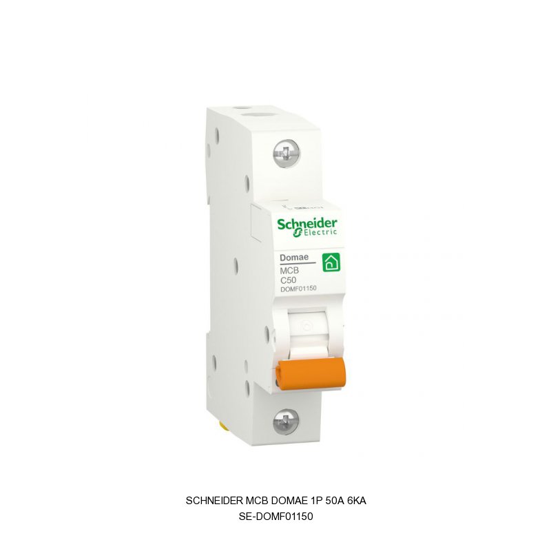Schneider Electric MCB Domae 1P 50A <6KA