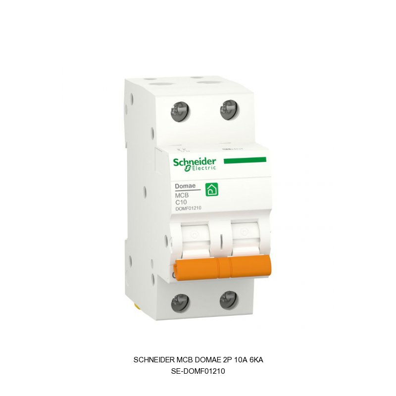 Schneider Electric MCB Domae 2P 10A <6KA