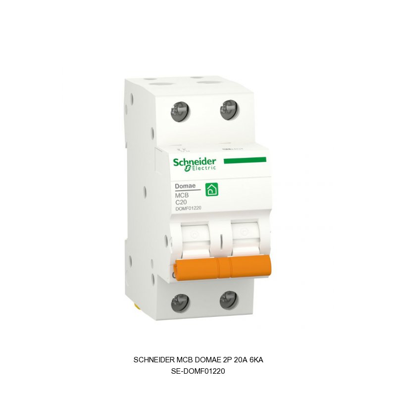 Schneider Electric MCB Domae 2P 20A <6KA