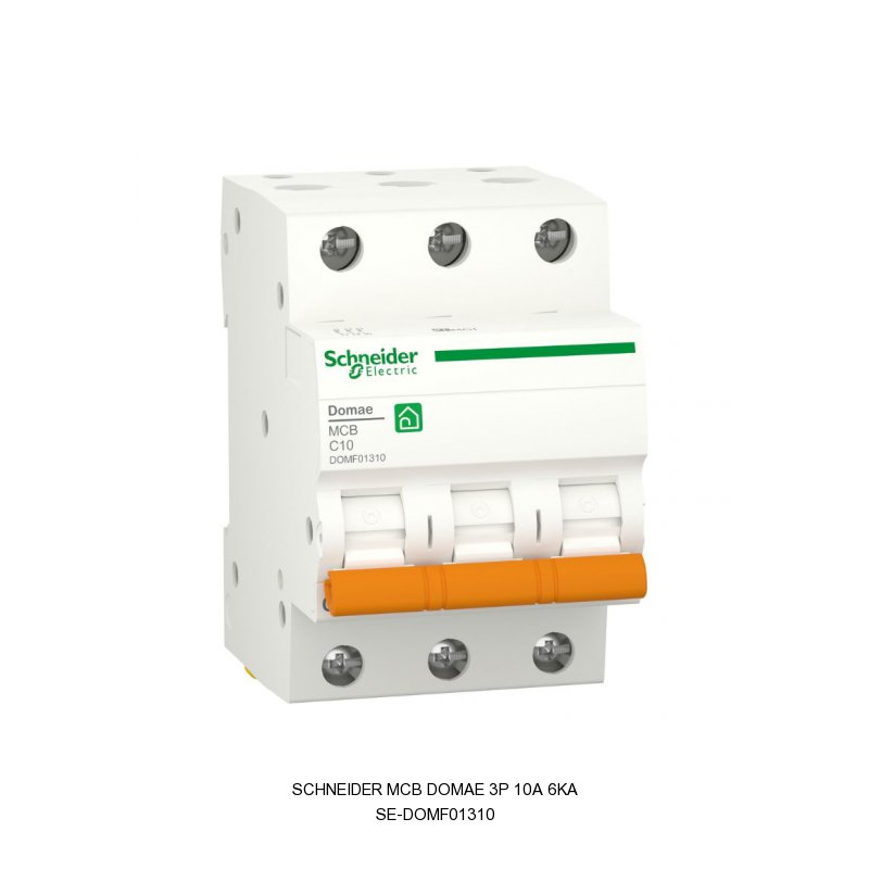 Schneider Electric MCB Domae 3P 10A <6KA