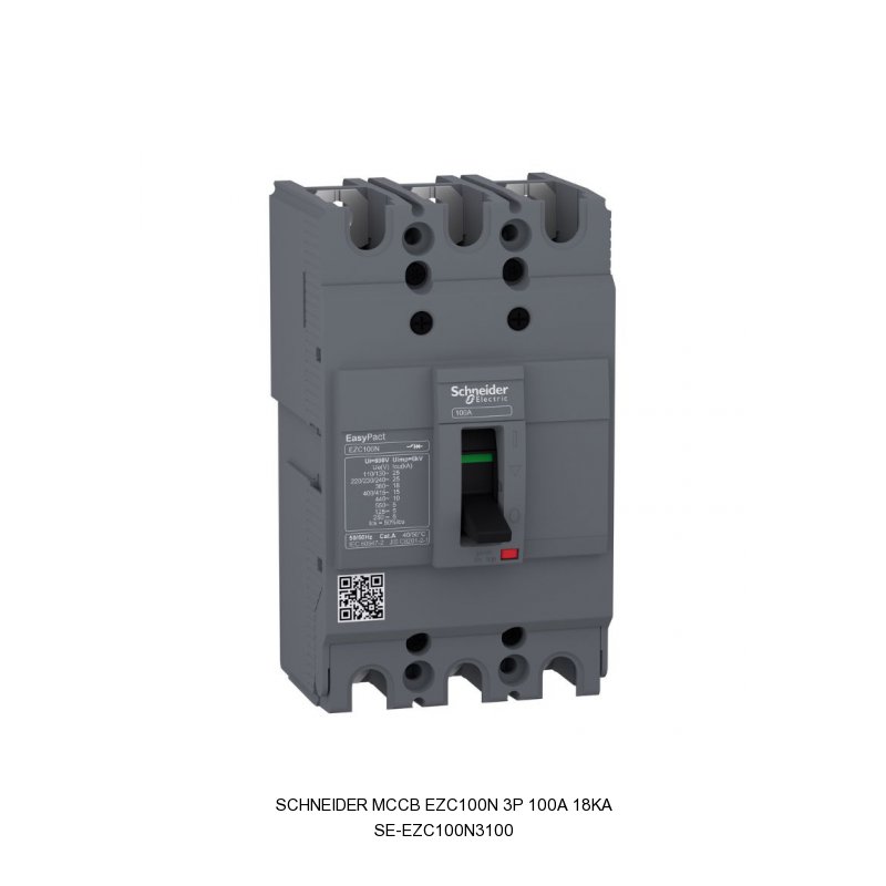 Schneider Electric MCCB EZC100N 3P 100A 18kA