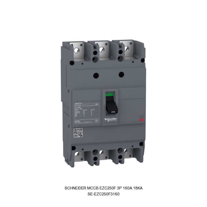 Schneider Electric MCCB EZC250F 3P 160A 18kA