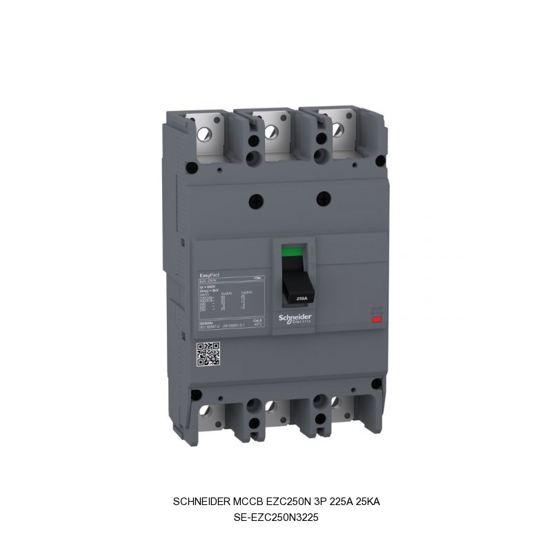 Schneider Electric MCCB EZC250N 3P 225A 25kA