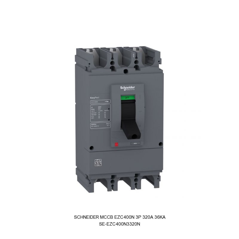 Schneider Electric MCCB EZC400N 3P 320A 36kA