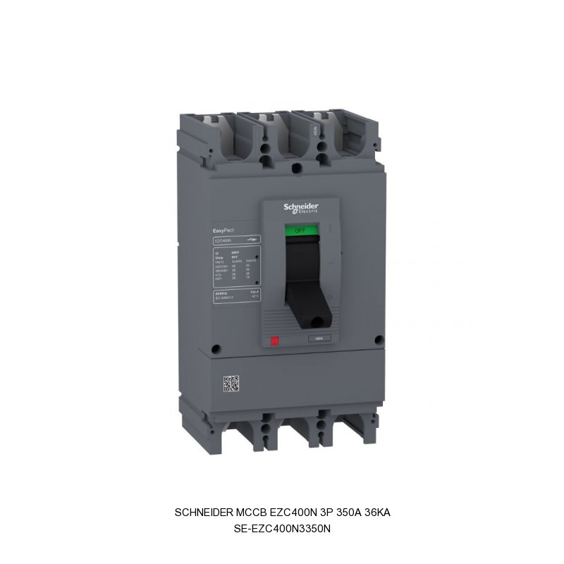 Schneider Electric MCCB EZC400N 3P 350A 36kA