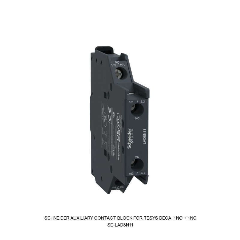 Schneider Electric AUXILIARY CONTACT BLOCK FOR TESYS DECA 1NO + 1NC