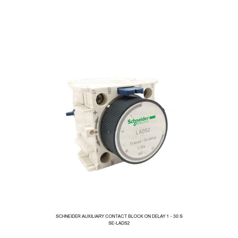 Schneider Electric AUXILIARY CONTACT BLOCK ON DELAY 1 - 30 S