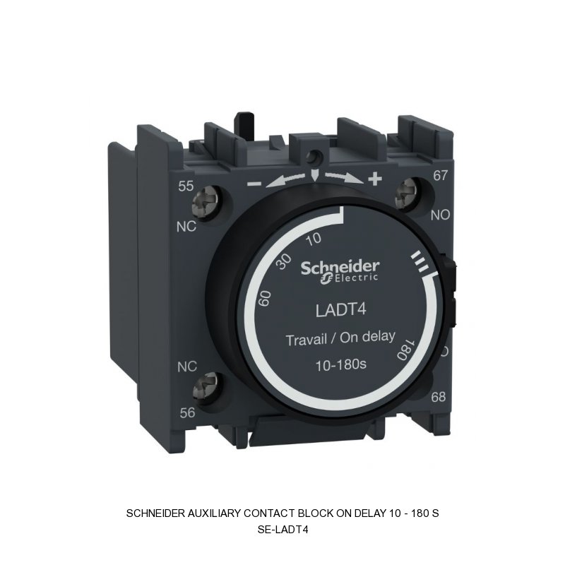 Schneider Electric AUXILIARY CONTACT BLOCK ON DELAY 10 - 180 S