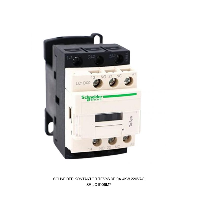 Schneider Electric Kontaktor TeSys Deca 3P 9A 4kW 220VAC