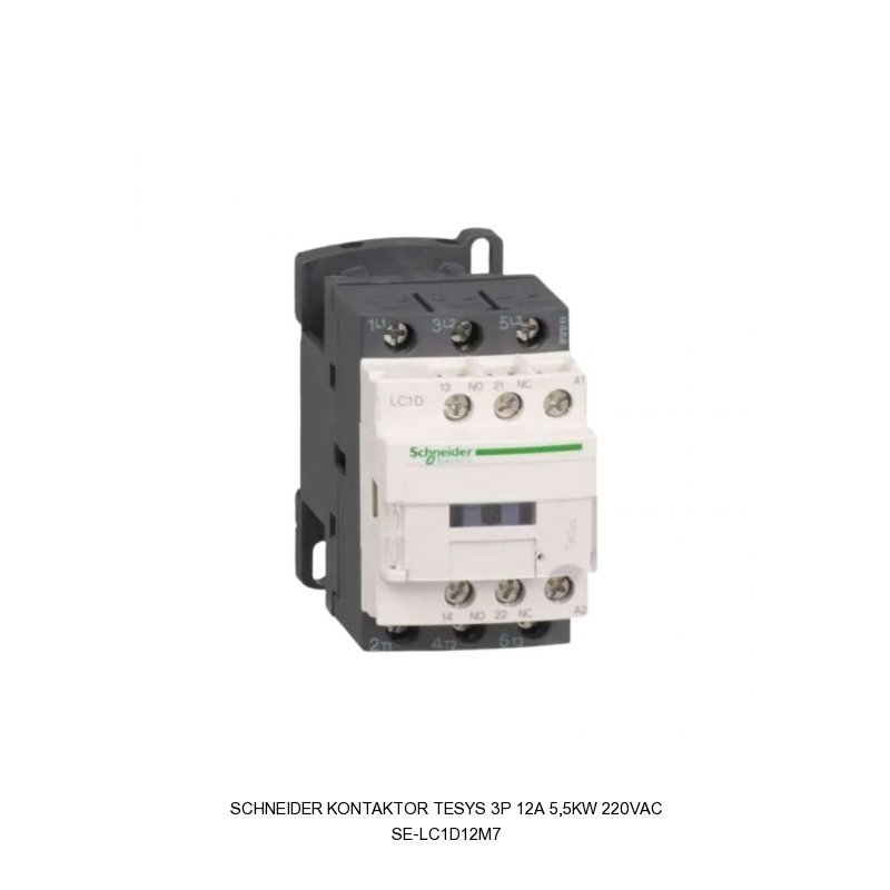 Schneider Electric Kontaktor TeSys Deca 3P 12A 5,5kW 220VAC