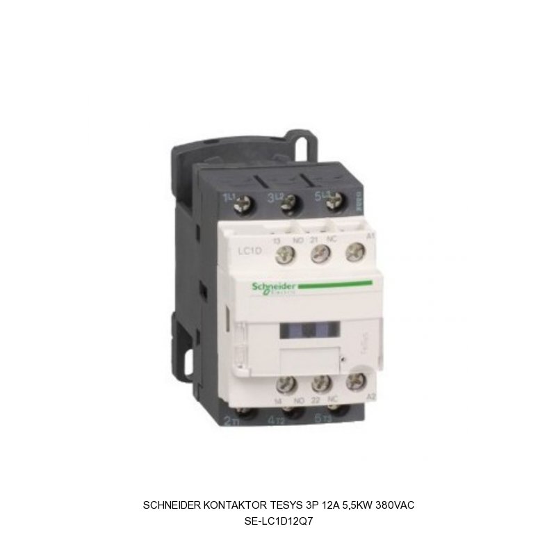 Schneider Electric Kontaktor TeSys 3P 12A 5,5kW 380VAC