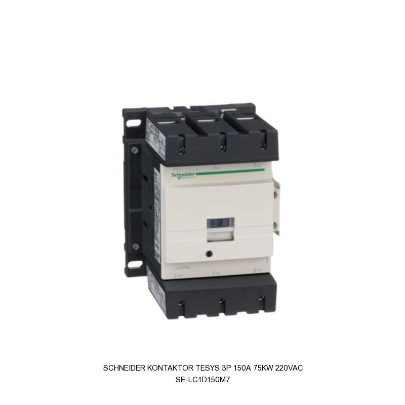 Schneider Electric Kontaktor TeSys Deca 3P 150A 75kW 220VAC