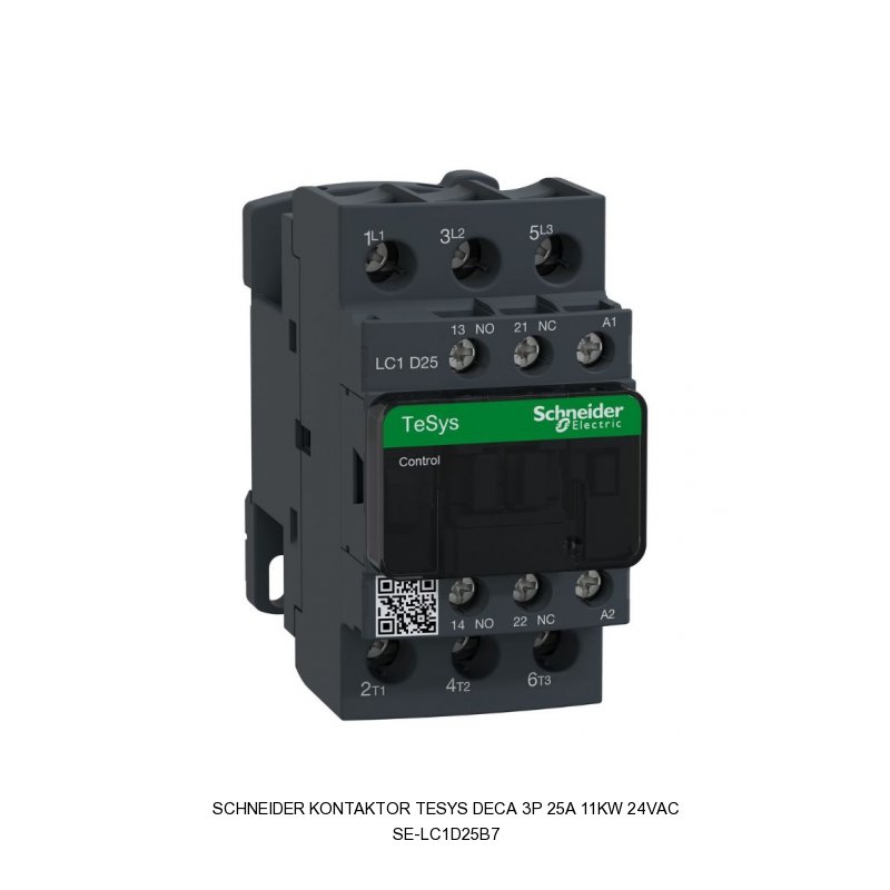 Schneider Electric Kontaktor TeSys Deca 3P 25A 11kW 24VAC
