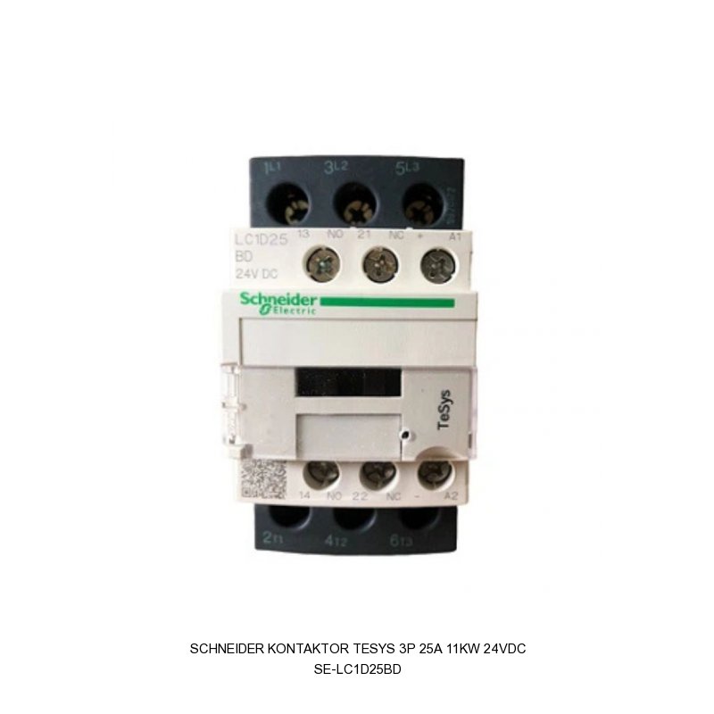 Schneider Electric Kontaktor TeSys Deca 3P 25A 11kW 24VDC