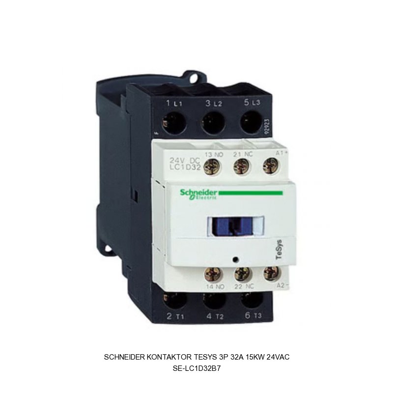 Schneider Electric Kontaktor TeSys 3P 32A 15kW 24VAC