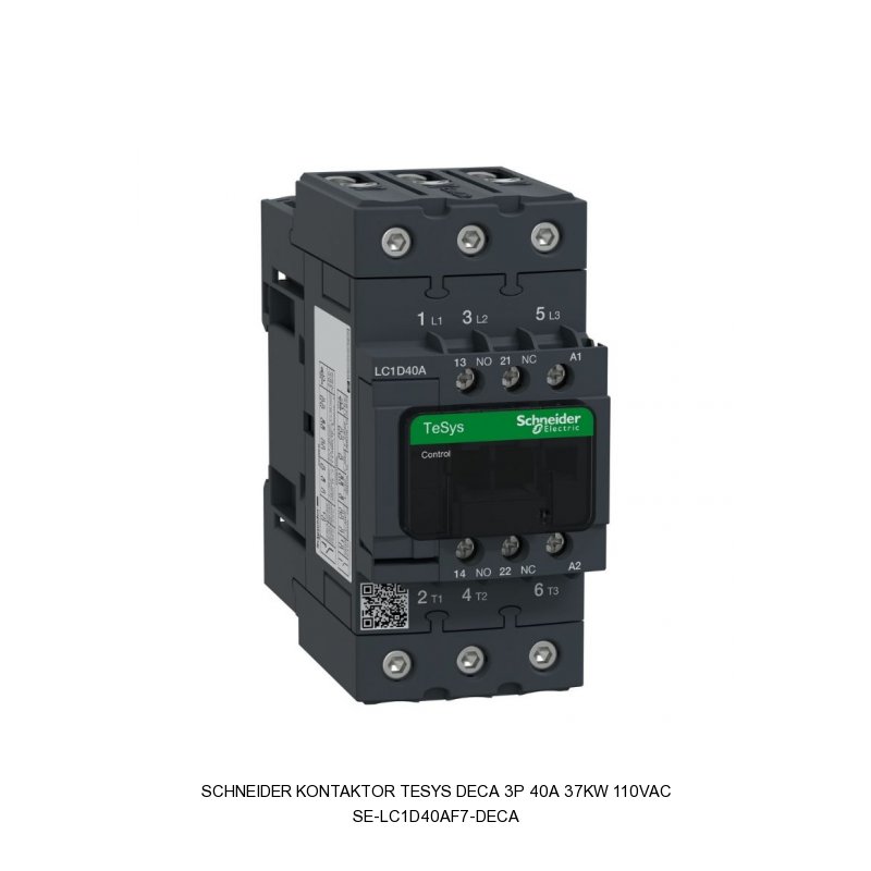 Schneider Electric Kontaktor TeSys Deca 3P 40A 37kW 110VAC