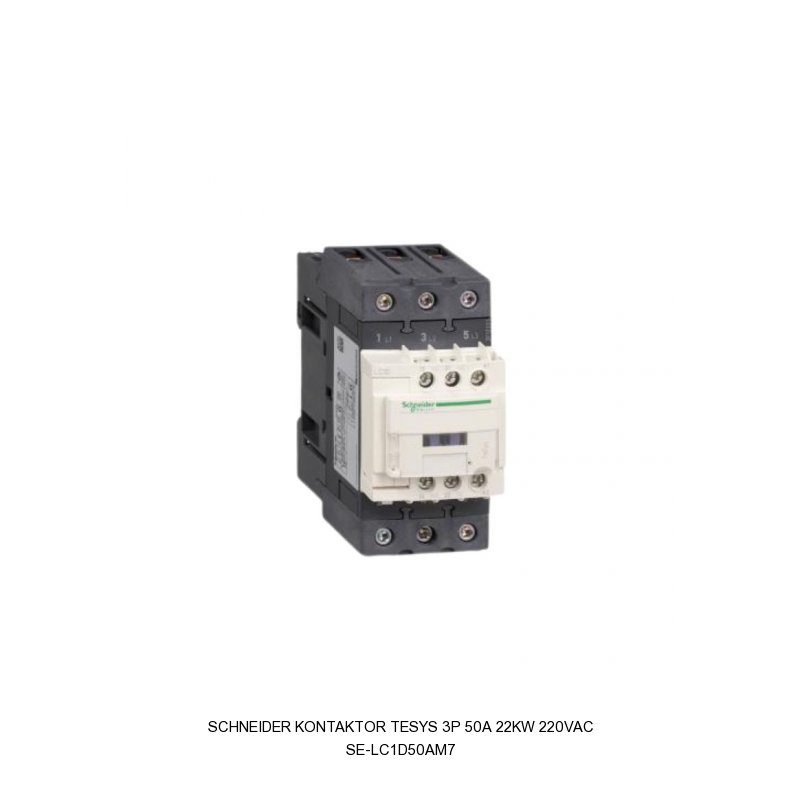 Schneider Electric Kontaktor TeSys Deca 3P 50A 22kW 220VAC