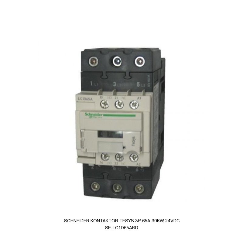 Schneider Electric Kontaktor TeSys Deca 3P 65A 30kW 24VDC