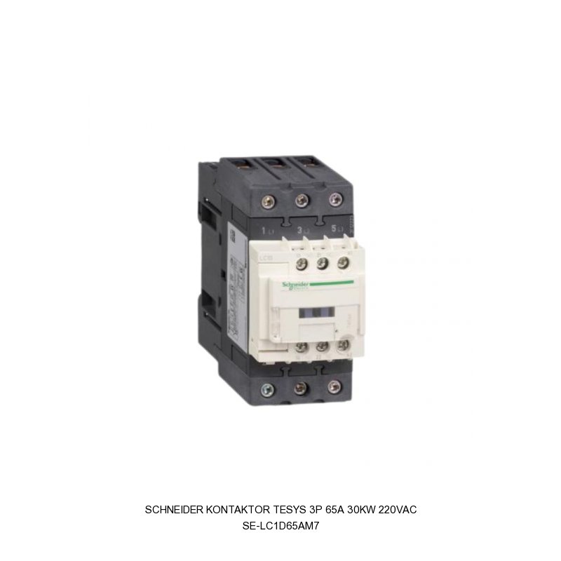 Schneider Electric Kontaktor TeSys Deca 3P 65A 30kW 220VAC