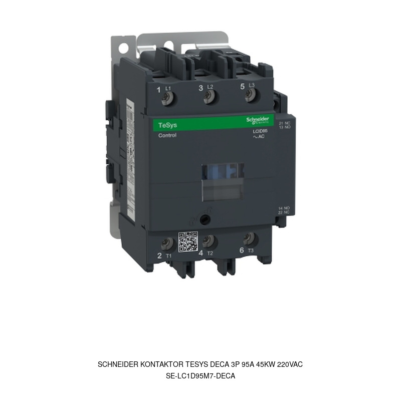 Schneider Electric Kontaktor TeSys Deca 3P 95A 45kW 220VAC