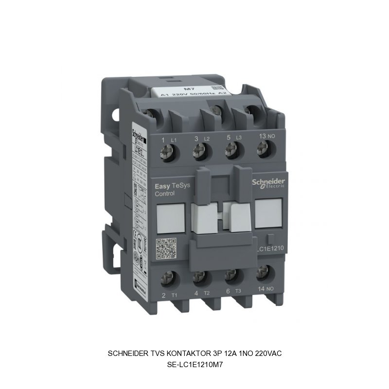 Schneider Electric TVS Kontaktor 3P 12A 1NO 220VAC