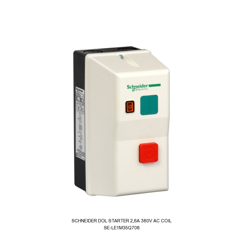 Schneider Electric Dol Starter 2,6A 380V AC Coil