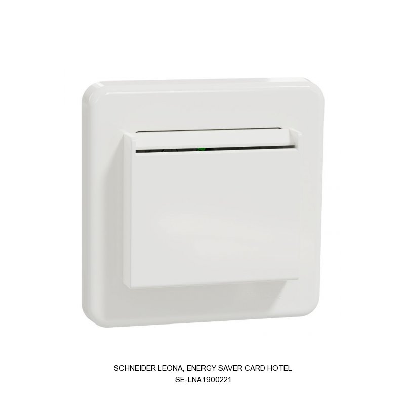 Schneider Electric Leona, Energy saver card hotel