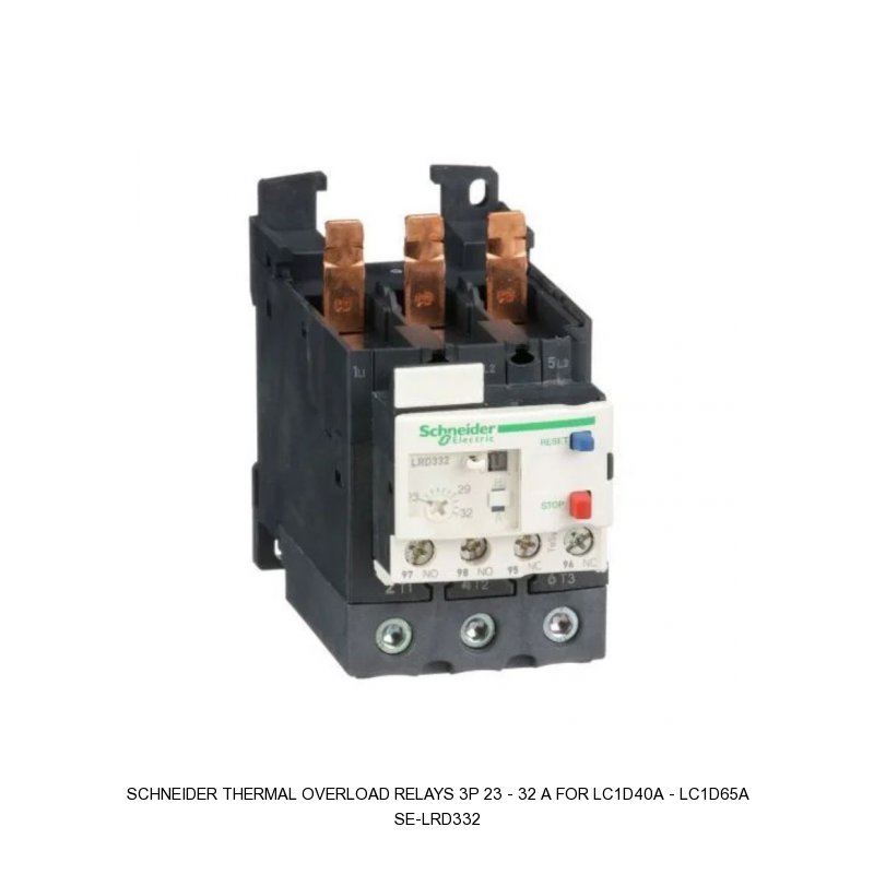 Schneider Electric THERMAL OVERLOAD RELAYS 3P 23 - 32 A FOR LC1D40A - LC1D65A