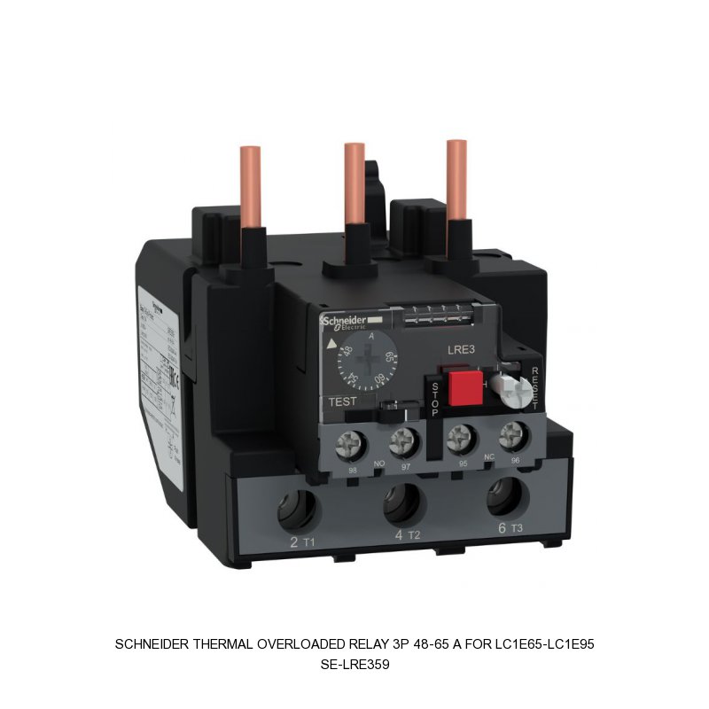 Schneider Electric Thermal overloaded relay 3P 48-65 A for LC1E65-LC1E95