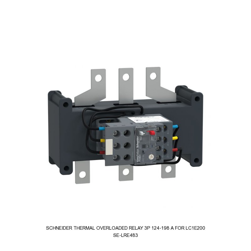 Schneider Electric Thermal overloaded relay 3P 124-198 A for LC1E200