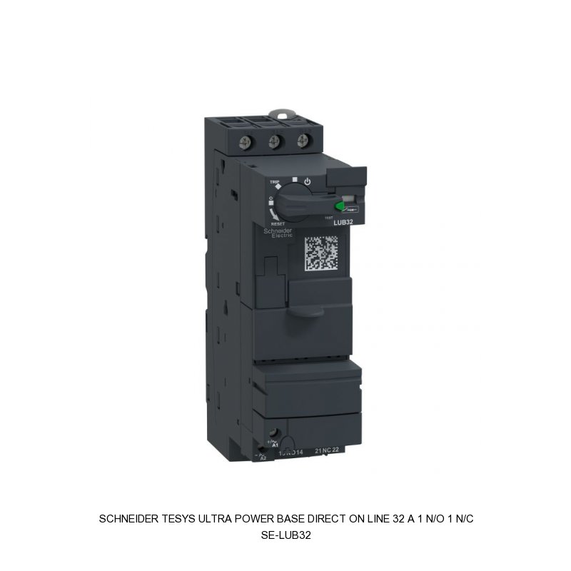 Schneider Electric TESYS ULTRA POWER BASE DIRECT ON LINE 32 A 1 N/O 1 N/C
