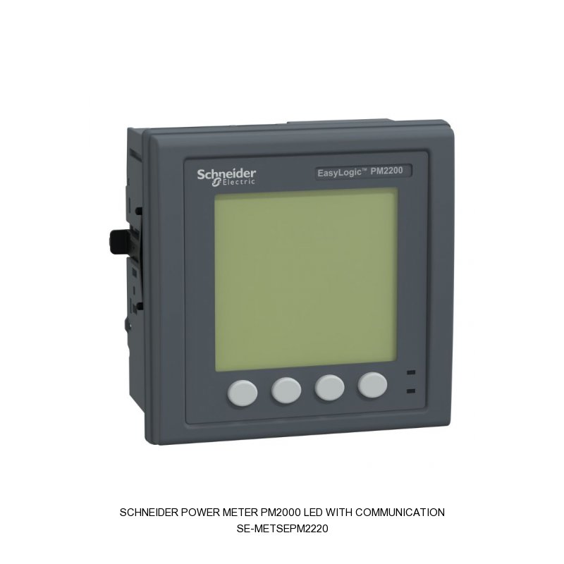 Schneider Electric POWER METER PM2000 LED WITH COMMUNICATION