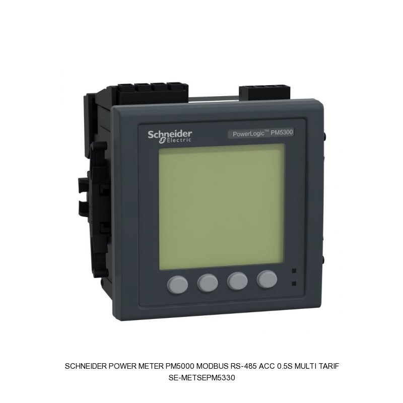 Schneider Electric POWER METER PM5000 MODBUS RS-485 ACC 0.5S MULTI TARIF
