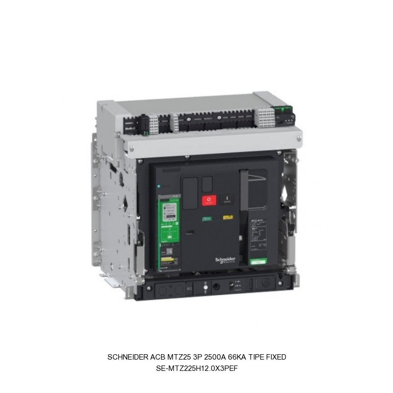 Schneider Electric ACB MTZ25 3P 2500A 66kA Tipe Fixed