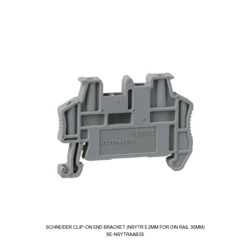 Schneider Electric Clip-on End bracket (NSYTR 5.2mm for DIN Rail 35mm)