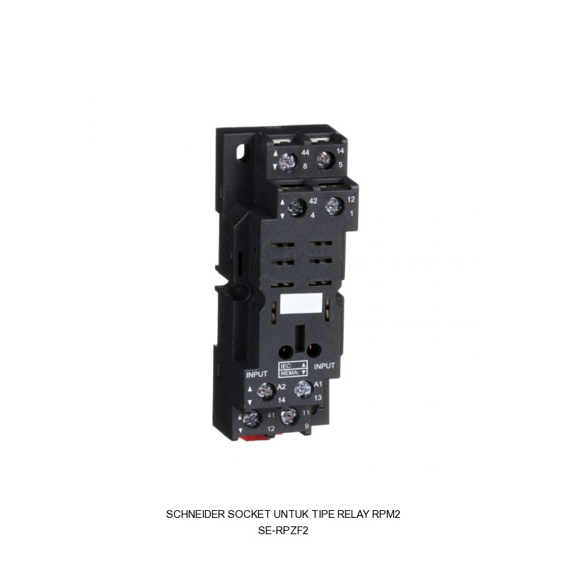 Schneider Electric SOCKET UNTUK TIPE RELAY RPM2