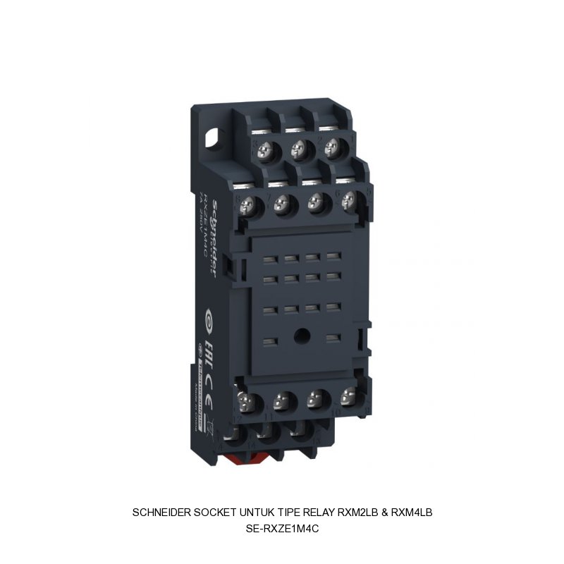 Schneider Electric SOCKET UNTUK TIPE RELAY RXM2LB & RXM4LB