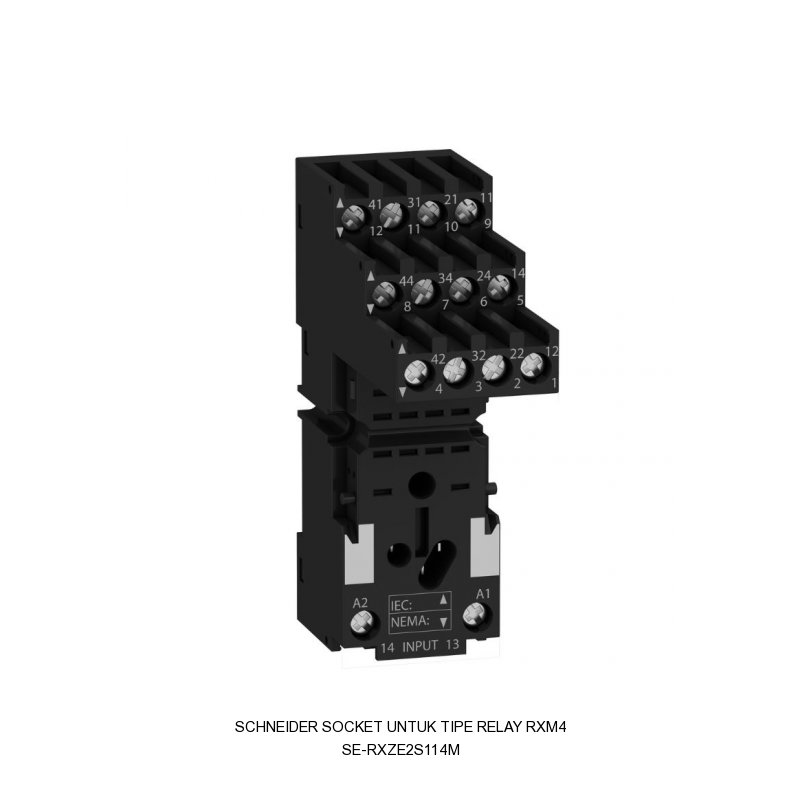 Schneider Electric SOCKET UNTUK TIPE RELAY RXM4