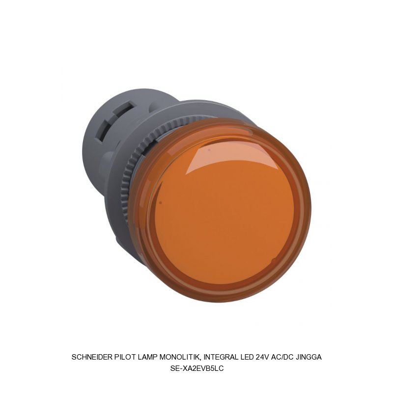 Schneider Electric PILOT LAMP Monolitik, Integral LED 24V AC/DC JINGGA